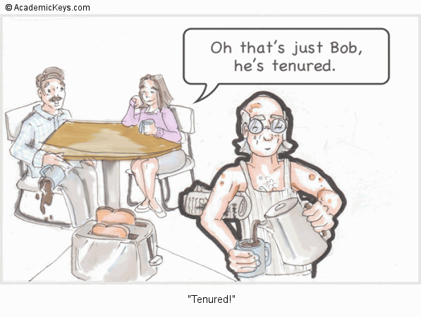 Cartoon #69, Tenured!