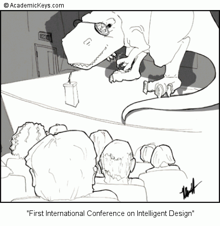 Cartoon #44, First International Conference on Intelligent Design